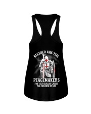 Blessed are the peacemakers Ladies Flowy Tank thumbnail