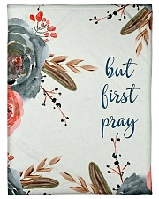 But First Pray Small Fleece Blanket - 30" x 40" thumbnail