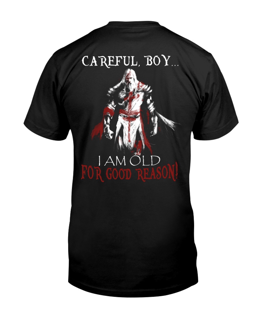 Careful Boy Old Knight Classic T-Shirt