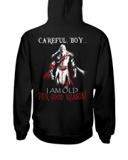 Careful Boy Old Knight Hooded Sweatshirt thumbnail