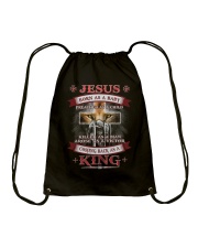 Coming back as a King Drawstring Bag thumbnail