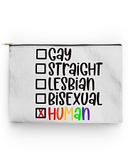 I am human Accessory Pouch - Large thumbnail