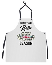 GRAB YOUR BALLS IT'S CANNING SEASON Apron front