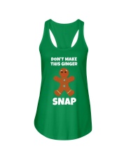 DON'T MAKE THIS GINGER SNAP Ladies Flowy Tank thumbnail