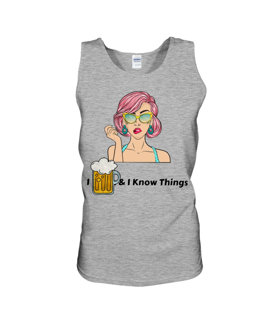 I Know Things Unisex Tank