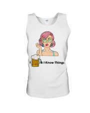 I Know Things Unisex Tank thumbnail