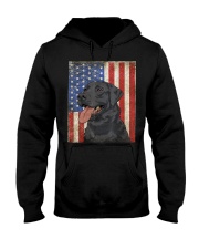 Black Labrador Retriever American Hooded Sweatshirt thumbnail