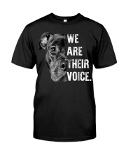 Love Pitbull We Are Their Voice Premium Fit Mens Tee thumbnail