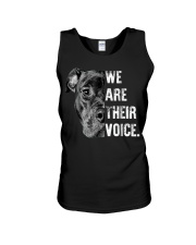 Love Pitbull We Are Their Voice Unisex Tank thumbnail