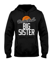 Basketball Big Sister Hoop Sport Gift Hooded Sweatshirt thumbnail