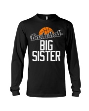 Basketball Big Sister Hoop Sport Gift Long Sleeve Tee thumbnail