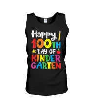 Happy 100th Day of Kindergarten Teac Unisex Tank thumbnail