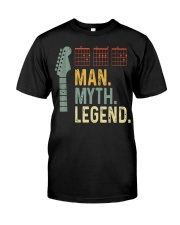 Guitar Dad Chord vintage retro Premium Fit Mens Tee thumbnail