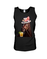 Funny Horse Derby Party Unisex Tank thumbnail