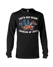 Cannabis Marijuana Weed 4th Of July T- Long Sleeve Tee thumbnail