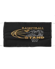 Basketball Sister I'm Just Here for t Cloth face mask thumbnail