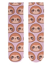Sloth Crew Socks Crew Length Socks front