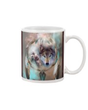 Wolf Spirit Art Poster Mug thumbnail