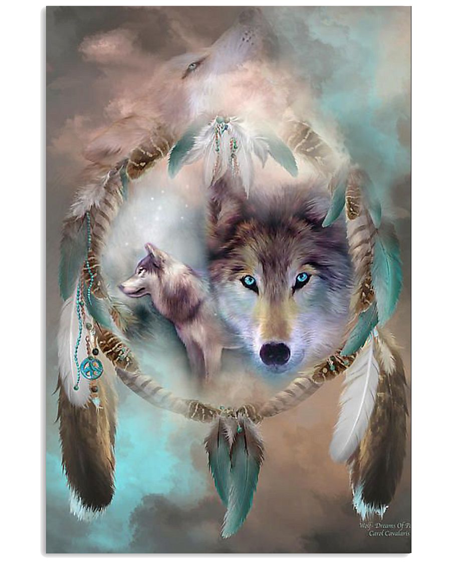 Wolf Spirit Art Poster 24x36 Poster