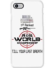 LIMITED - Rules Of Survival CHAMPIONSHIP Phone Case thumbnail