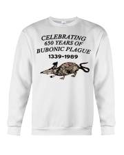 CELEBRATING 650 YEARS OF BUBONIC PLAGUE 1339-1989 Crewneck Sweatshirt tile