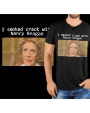 I smoked crack with Nancy Reagan Classic T-Shirt custom-t-shirts-classic-lifestyle-front-321