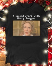 I smoked crack with Nancy Reagan Classic T-Shirt custom-t-shirts-classic-lifestyle-front-354