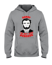 SORRY I'M NOT INTO BONDAGE Hooded Sweatshirt tile