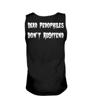 DEAD PEDOPHILES DON'T REOFFEND Unisex Tank tile
