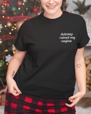 dubstep ruined my vagina Classic T-Shirt custom-t-shirts-classic-lifestyle-front-322