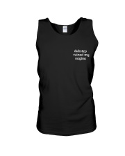 dubstep ruined my vagina Unisex Tank tile