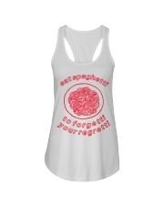 eat spaghetti to forgetti your regretti Ladies Flowy Tank tile