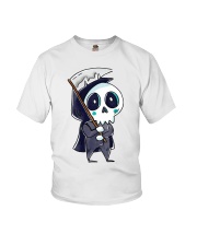 Halloween T shirts Funny Skeleton Youth T-Shirt thumbnail