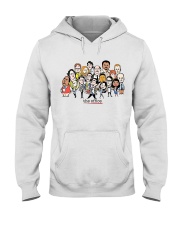 The Office Cartoons Character shirt Hooded Sweatshirt thumbnail