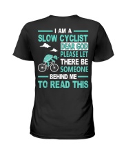 SLOW CYCLIST Ladies T-Shirt thumbnail