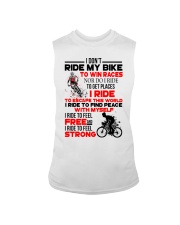 I DON'T RIDE MY BIKE TO WIN RACES Sleeveless Tee thumbnail