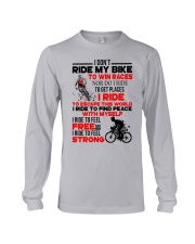 I DON'T RIDE MY BIKE TO WIN RACES Long Sleeve Tee thumbnail