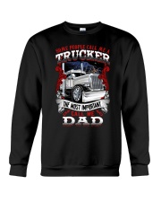 BEST T-SHIRT FOR TRUCKER Crewneck Sweatshirt thumbnail