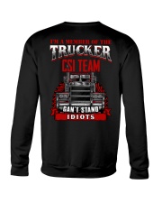 BEST T-SHIRT FOR TRUCKER Crewneck Sweatshirt thumbnail