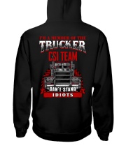 BEST T-SHIRT FOR TRUCKER Hooded Sweatshirt thumbnail