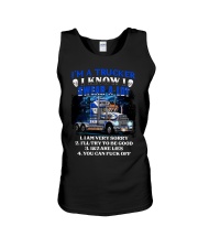 BEST T-SHIRT FOR TRUCKER Unisex Tank thumbnail