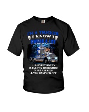 BEST T-SHIRT FOR TRUCKER Youth T-Shirt thumbnail