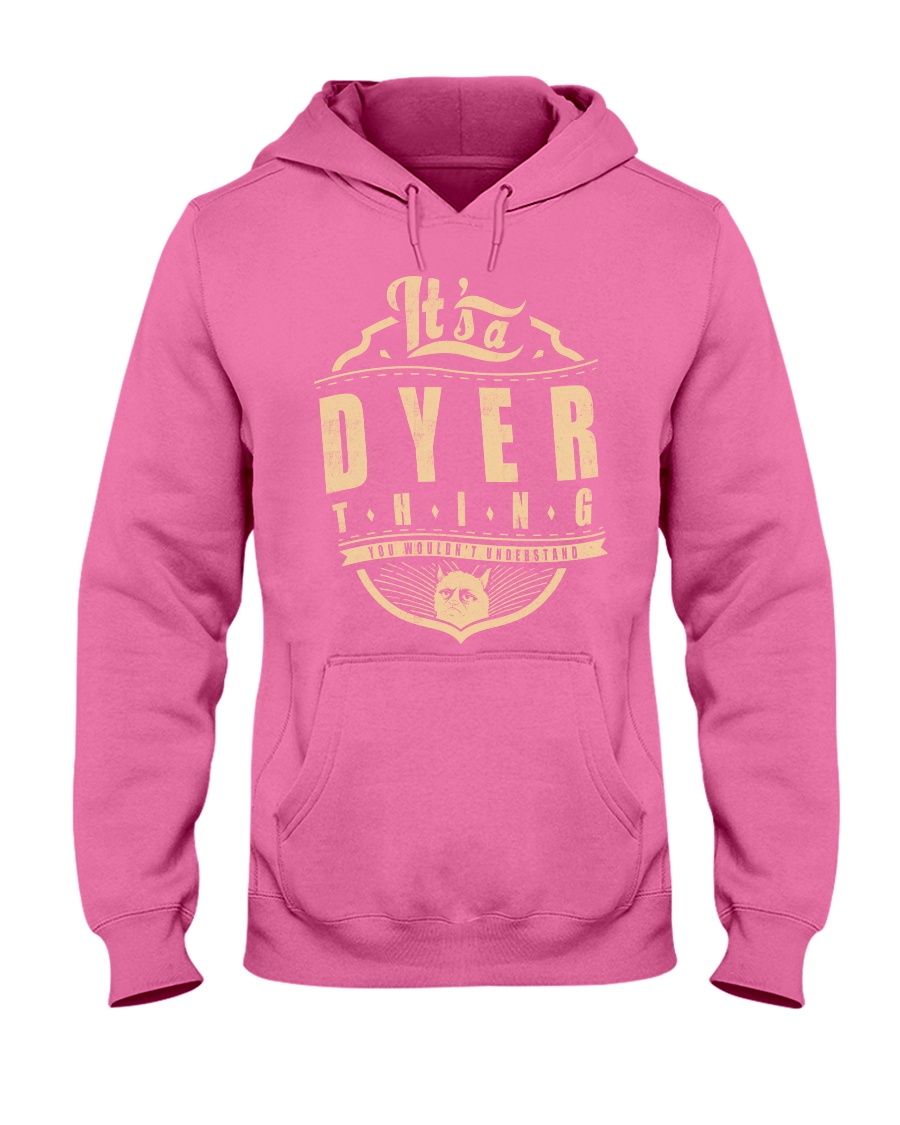 DYER Hooded Sweatshirt