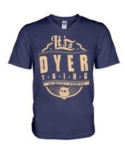 DYER V-Neck T-Shirt thumbnail