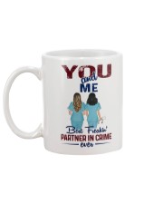 You and me - Nursing partner in crime Mug back