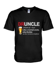 Druncle Definition V-Neck T-Shirt thumbnail