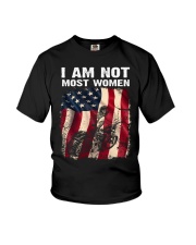 Motorcycle I am not most women Youth T-Shirt thumbnail