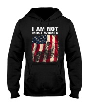 Motorcycle I am not most women Hooded Sweatshirt front