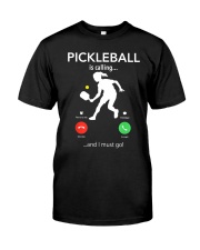 PICKLEBALL is calling - women version Classic T-Shirt thumbnail