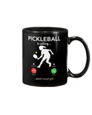 PICKLEBALL is calling - women version Mug thumbnail